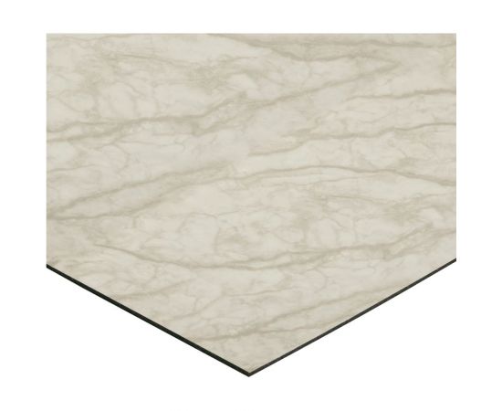 Самоклеящаяся ПВХ плитка LAKO (глянец; белый мрамор; толщина 2 мм; 3,06 м²) LKD-PH81018-1 – изображение 2