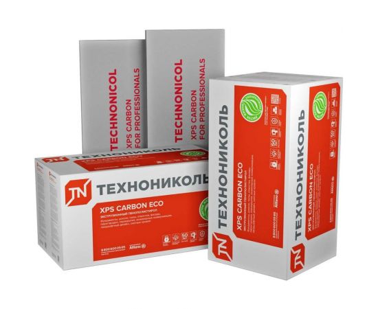 Экструдированный пенополистирол Технониколь XPS CARBON ECO 1200x600x20 мм, 20 плит, 14.4 кв.м TN418324 – изображение 2