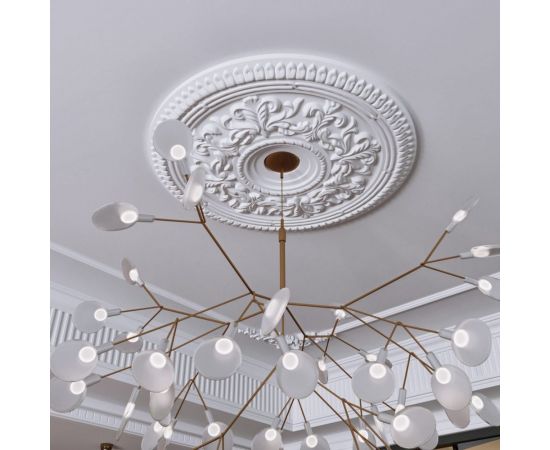 Потолочная розетка под люстру Artpole (гипсовая; цвет белый; диаметр 532 мм) SR28 – изображение 3