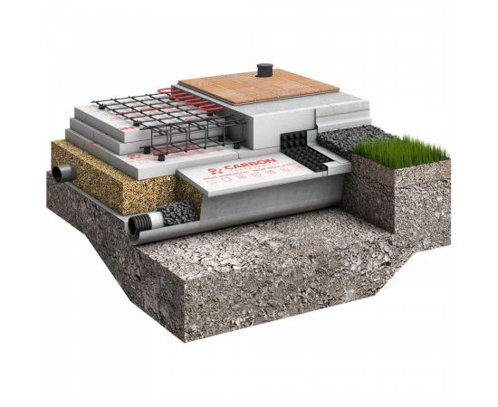 Экструдированный пенополистирол Технониколь XPS CARBON ECO 1200x600x20 мм, 20 плит, 14.4 кв.м TN418324 – изображение 4