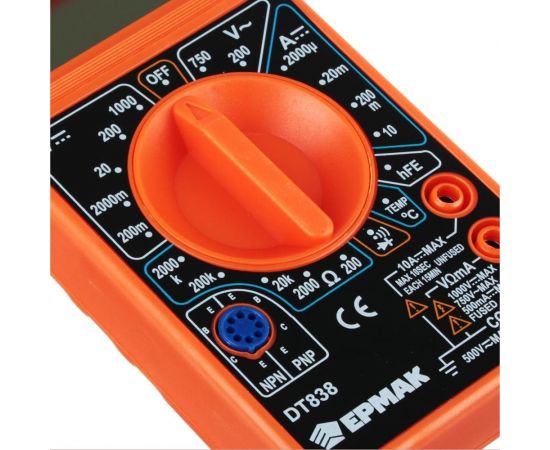 Цифровой мультиметр ЕРМАК DT-838 660-005 – изображение 5