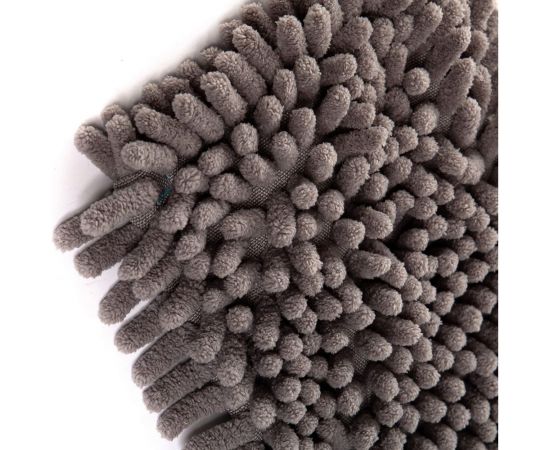 Насадка для плоской швабры InLoran лапша, шенилл, серая, 42,5x13x1см BN-L508GR – изображение 5