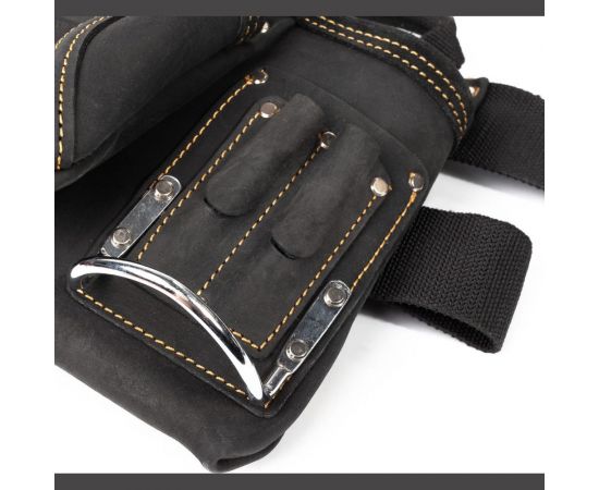 Кожаная сумка-пояс монтажника КВТ СК-12 78427 – изображение 5
