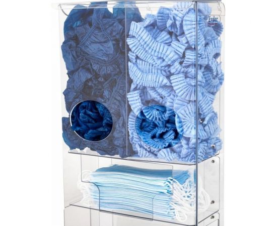 Органайзер для одноразовых СИЗ Evdar настенный, халаты, 2 вида СИЗ, медицинские маски O23010 – изображение 6