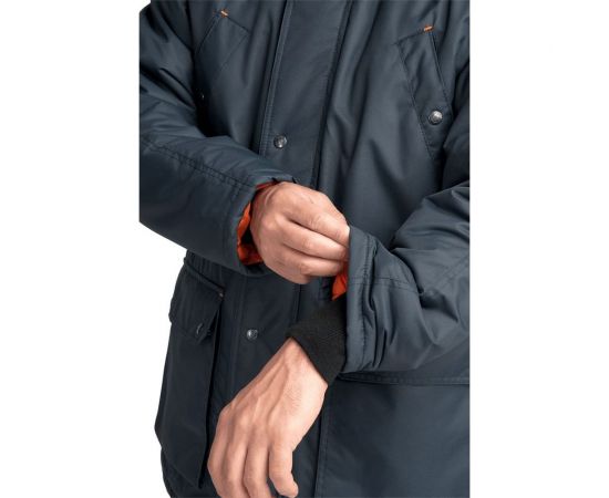 Утепленная куртка ГК Спецобъединение АЛЯСКА ЛЮКС синяя, р. 104-108, рост 170-176 Кур 320/104/170 – изображение 6