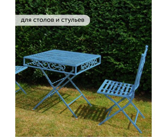 Быстросохнущая грунт-эмаль по металлу Elcon (3 в 1 по ржавчине; матовая; синяя; 0,4 кг) 00-00462647 – изображение 6