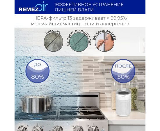 Осушитель-очиститель воздуха Remezair RMD-304 – изображение 7