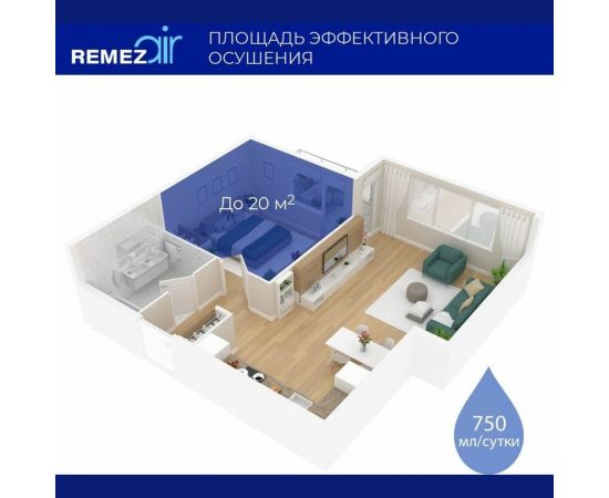 Осушитель-очиститель воздуха Remezair RMD-304 – изображение 8