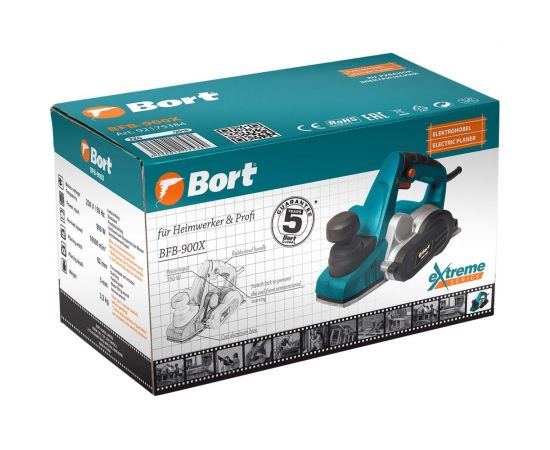 Электрический рубанок BORT BFB-900X 92175384 – изображение 10