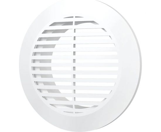 Решетка вентиляционная круглая 10РКФ (145 мм; вытяжная; АБС; с фланцем 100 мм) ERA 233-007 