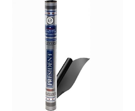 Тонировочная пленка в тубе PRESIDENT Black 15%, 0.5х3 м 02960 