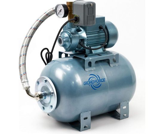 Насосная станция с расширительным баком 24 л GIDRO FORCE ATQB60 
