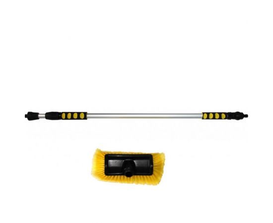 Щетка PSV XST05 N 180 для мытья с краном и распушенной щетиной телескопическая 107 183 см 130627 – изображение 2