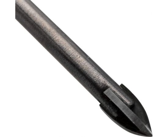 Сверло по стеклу и керамике 4 мм, 4 грани, шестигранный хвостовик KRANZ KR-91-0647 – изображение 2