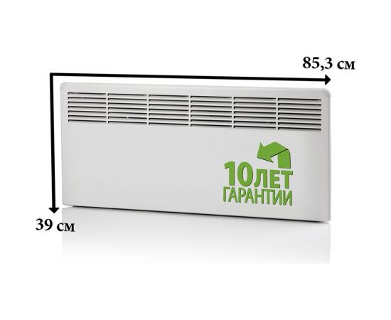 Конвектор Ensto FinnHeat, эл.термост, вилка, 1000Вт EPHBE10PR – изображение 2