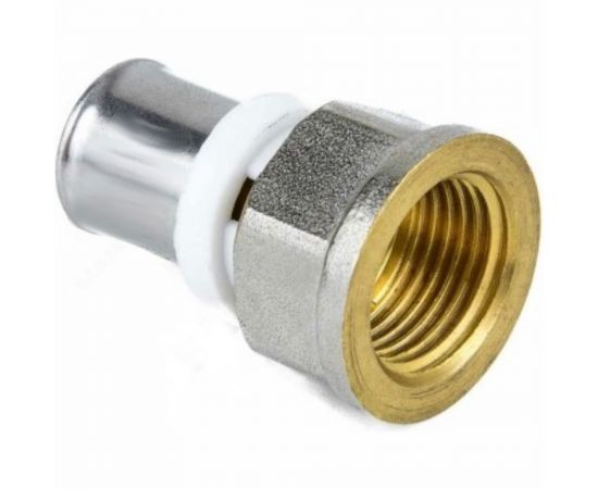 Муфта Aquasfera МП прессовая, латунь, Дн16х3/4 ВР 8002-02 027-8789 – изображение 2