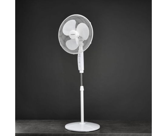 Напольный вентилятор Hyundai 16"", белый, с пультом Д/У H-SF16-RC02 – изображение 2
