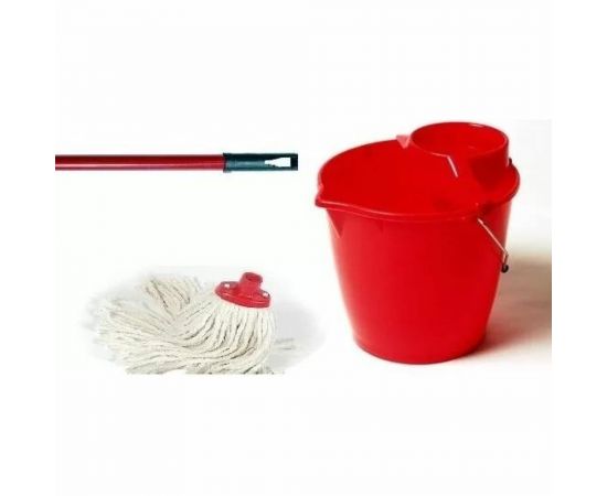 Набор для уборки MR Brush ведро+отжим+ручка+моп 3157 – изображение 2