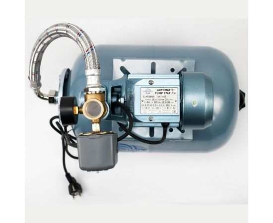 Насосная станция с расширительным баком 24 л GIDRO FORCE ATQB60 – изображение 2