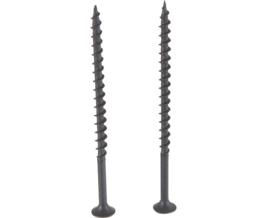 Саморез Качественный Крепеж 4,2х70 потай, крупная резьба, оксид 200 шт 0500376 КЧ – изображение 3