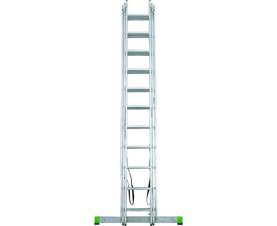 Алюминиевая трехсекционная лестница Новая Высота 3х11 ступеней 2230311 – изображение 4