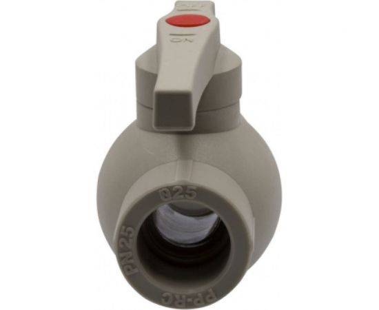 Шаровой кран VRT 25, ручка, PP-R EVER plast, серый 538455 – изображение 4