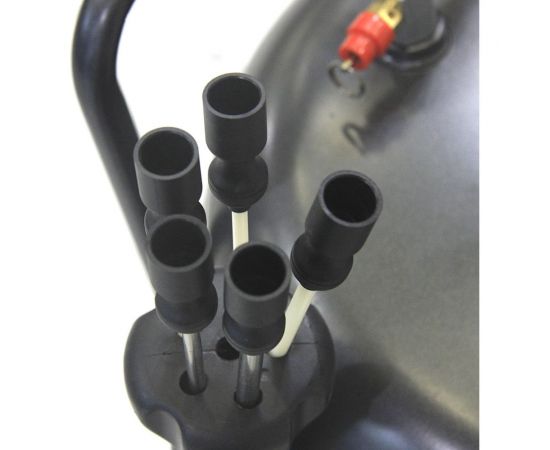 Маслосменная установка WIEDERKRAFT 80л c воронкой и откачкой через щуп WDK-89282 – изображение 6