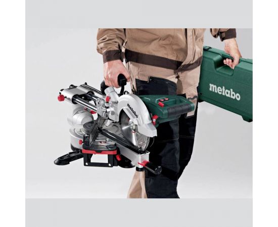 Торцовочная пила Metabo KGS 254 M + пильный диск 690828000 – изображение 6