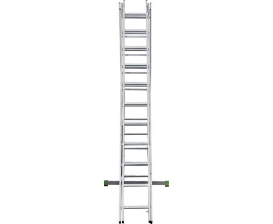 Алюминиевая трехсекционная лестница Новая Высота 3х11 ступеней 2230311 – изображение 7