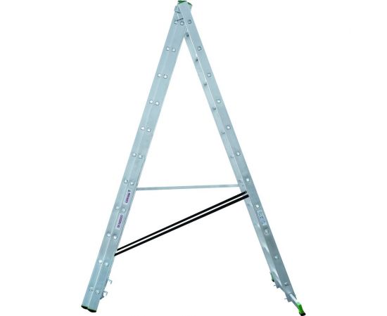 Алюминиевая трехсекционная лестница Новая Высота 3х11 ступеней 2230311 – изображение 8