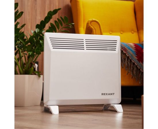 Электрический обогреватель (конвектор) REXANT с механическим термостатом, 1000 вт 60-0090 – изображение 8