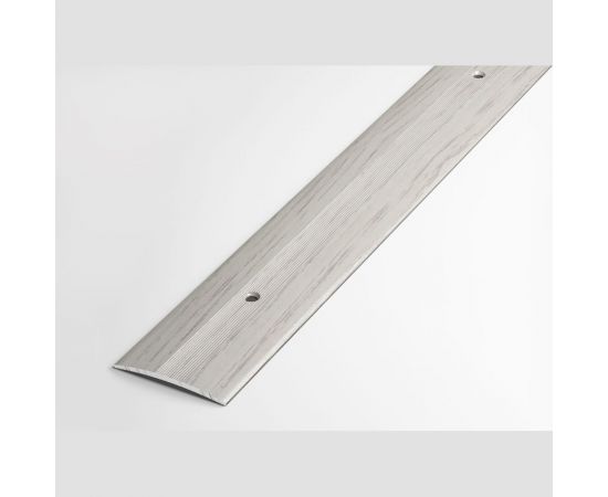 Порог прямой алюминиевый декоративный (37 мм, 1,8 м, Дуб арктик) ЛУКА УТ000001305 