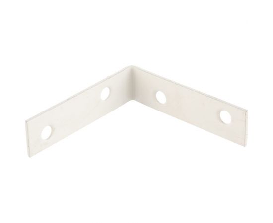 Уголок GAH ALBERTS оцинкованный, белый, 60x60x16 мм 336714 