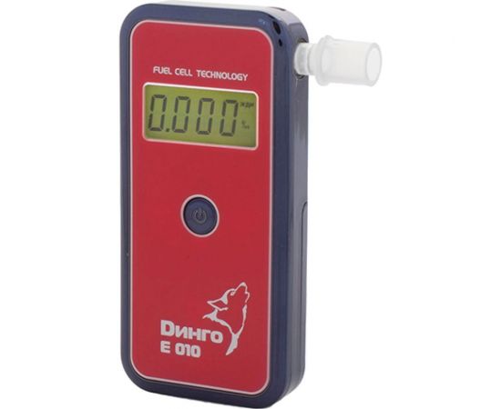 Алкотестер Динго Е-010 в простом кейсе и без кабеля AE010S 