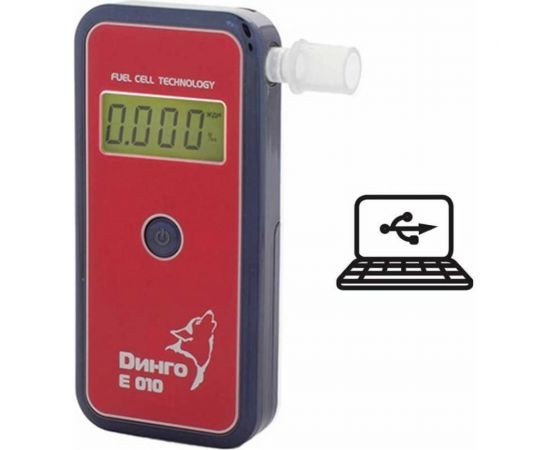 Алкотестер Динго Е-010 полная комплектация AE010F 