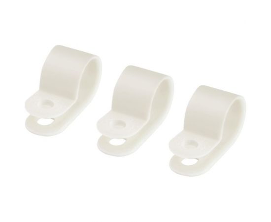 Нейлоновая крепежная скоба TDM СКН-16, белая, 100 шт. SQ0514-0205 