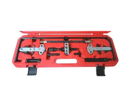 Рассухариватель клапанов с поворотными стойками СТАНКОИМПОРТ 9 предметов KA-2057 