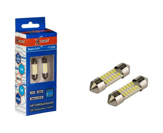 Автомобильная лампа XENITE S1211 90 LM, 2 шт. 1009598 