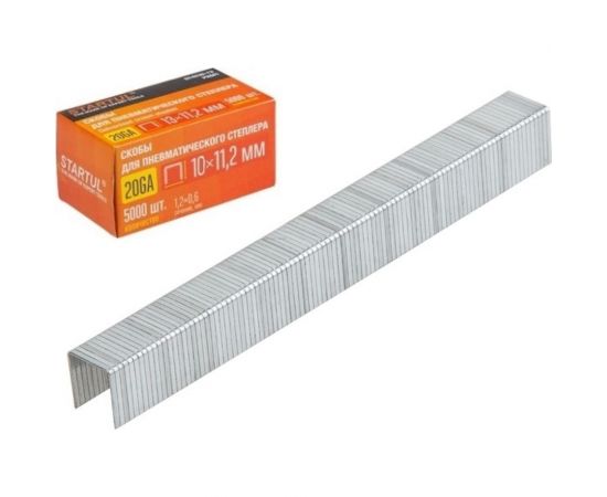 Скобы STARTUL 10 мм тип 20GA 5000 штук Profi ST4530-10 