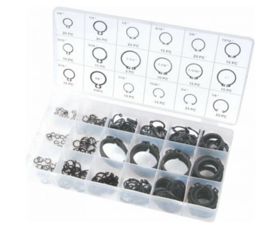 Набор стопорных колец Сервис Ключ 300 предметов 73330 