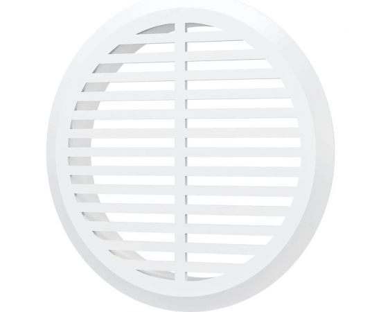 Решетка переточная 05ДП (4 шт; круглая; 50 мм; с фланцем 45 мм; белая) ERA 90-01926 
