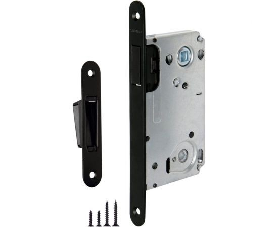 Врезная магнитная защелка Fuaro 5300-M-WС BL черный 41453 