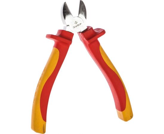 Диэлектрические высоковольтные бокорезы до 1000В, 160мм Зубр ЭКСПЕРТ ЭЛЕКТРОМОНТАЖНИК 22145-5-16 