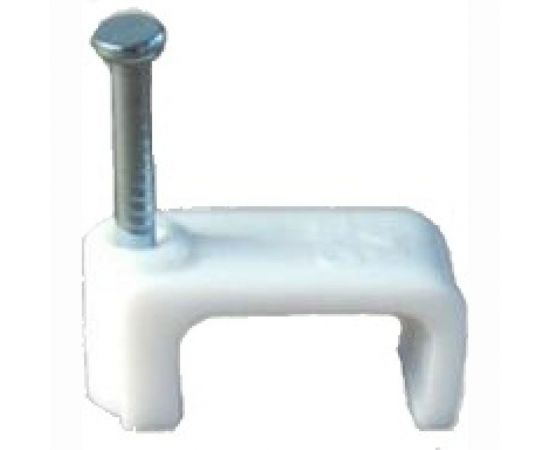 Плоская пластиковая скоба 5мм, 50шт TDM SQ0513-0009 