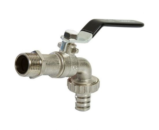 Кран водоразборный шаровой VRT 1/2 рукоятка, с носиком 522217 