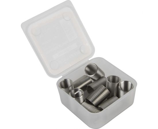 Резьбовые вставки WIEDERKRAFT M10x1,25, 2,5d, 10 предметов WDK-IN10122 