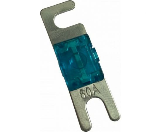 Предохранитель Nord-Yada ABF-404 ленточный, с изолятором 60A 42,2x16,2 мм., d 5,6 мм., 2 шт. в упаковке 904903 