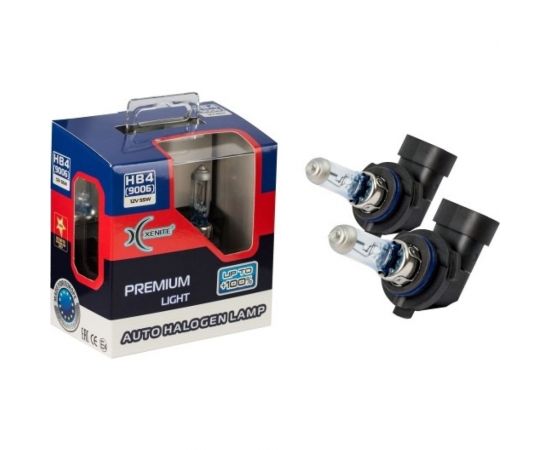 Автомобильная лампа XENITE HB4 9006, яркость +100%, 2 шт. 1007139 