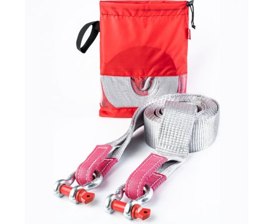 Динамическая стропа Tplus Туризм 10 т, 9 м, шаклы 3.25 т 2 шт., мешок T018180 