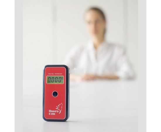 Алкотестер Динго Е-010 в простом кейсе и без кабеля AE010S – изображение 2